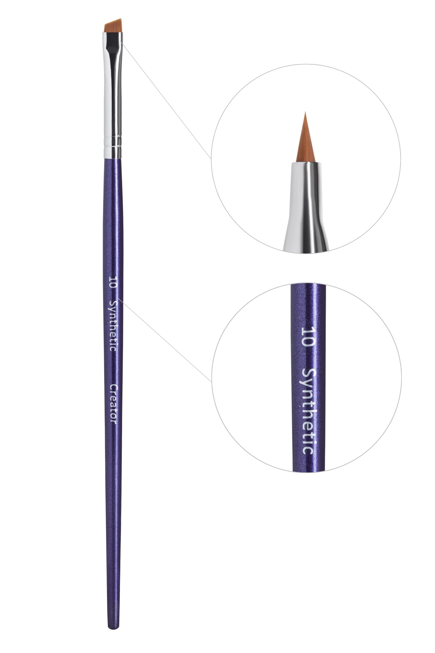 SYNTHETIC CREATOR Brush Nails (Angled)