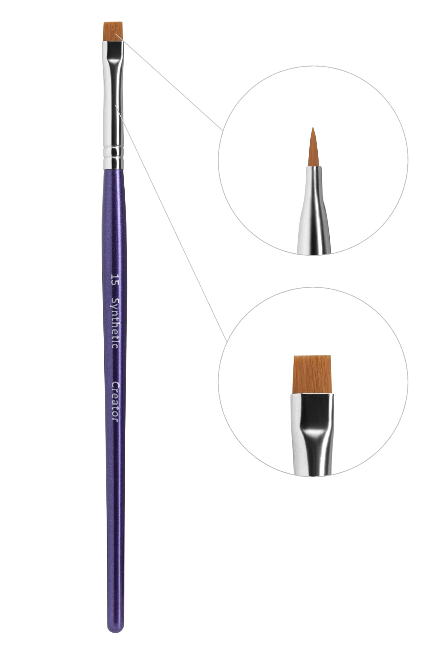 SYNTHETIC CREATOR Brush Nails (Straight)