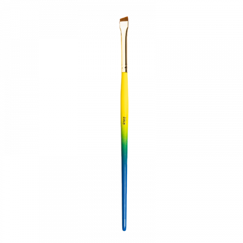 ZOLA NARROW BRUSH WITH BEVEL 01UK UKRAINIAN EDITION