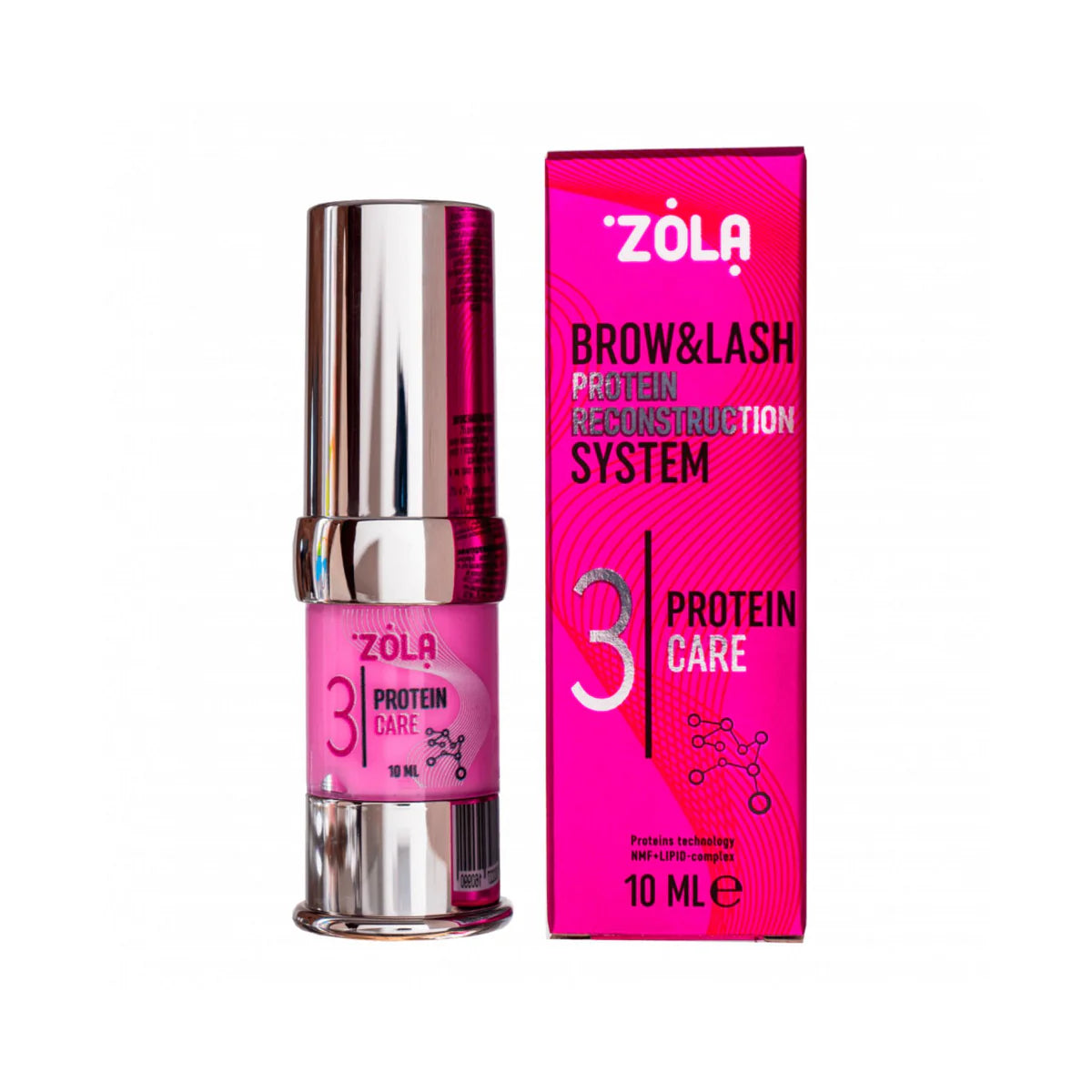 ZOLA Brow & Lash Protein Reconstruction System Lamination composition Pink, 10ml