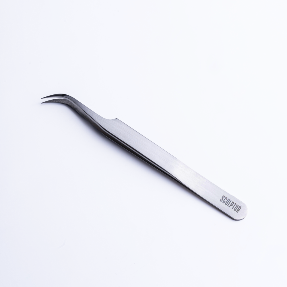 Tweezers for eyelash extensions 04 SCULPTOR