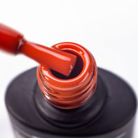 Gel Polish D073 Komilfo Deluxe Dark Orange, Enamel, 8 ml