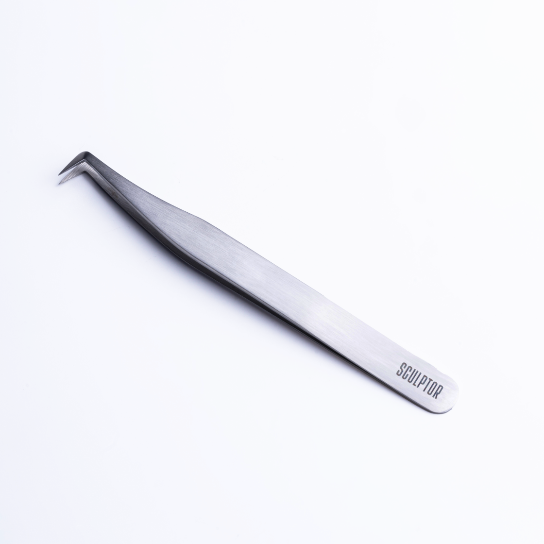 Tweezers for eyelash extensions 08 SCULPTOR