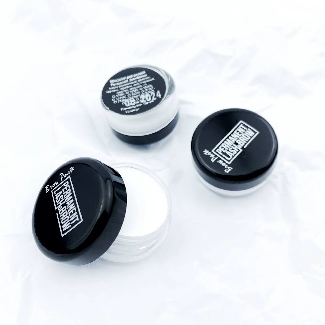 PERMANENT Lash&Brow Eyebrow White Paste, 5 g