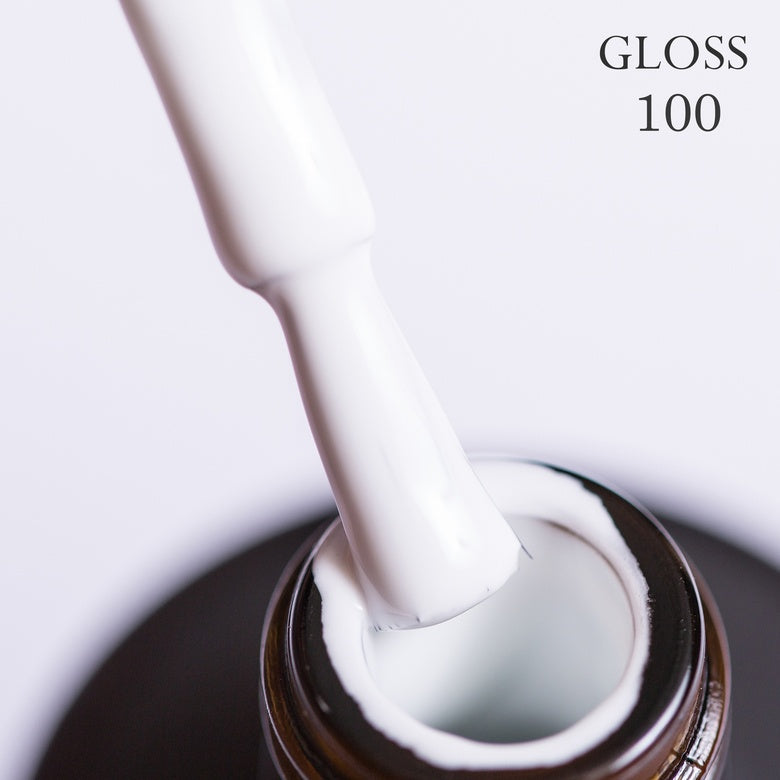 Gel polish 100 GLOSS (white), 11 ml