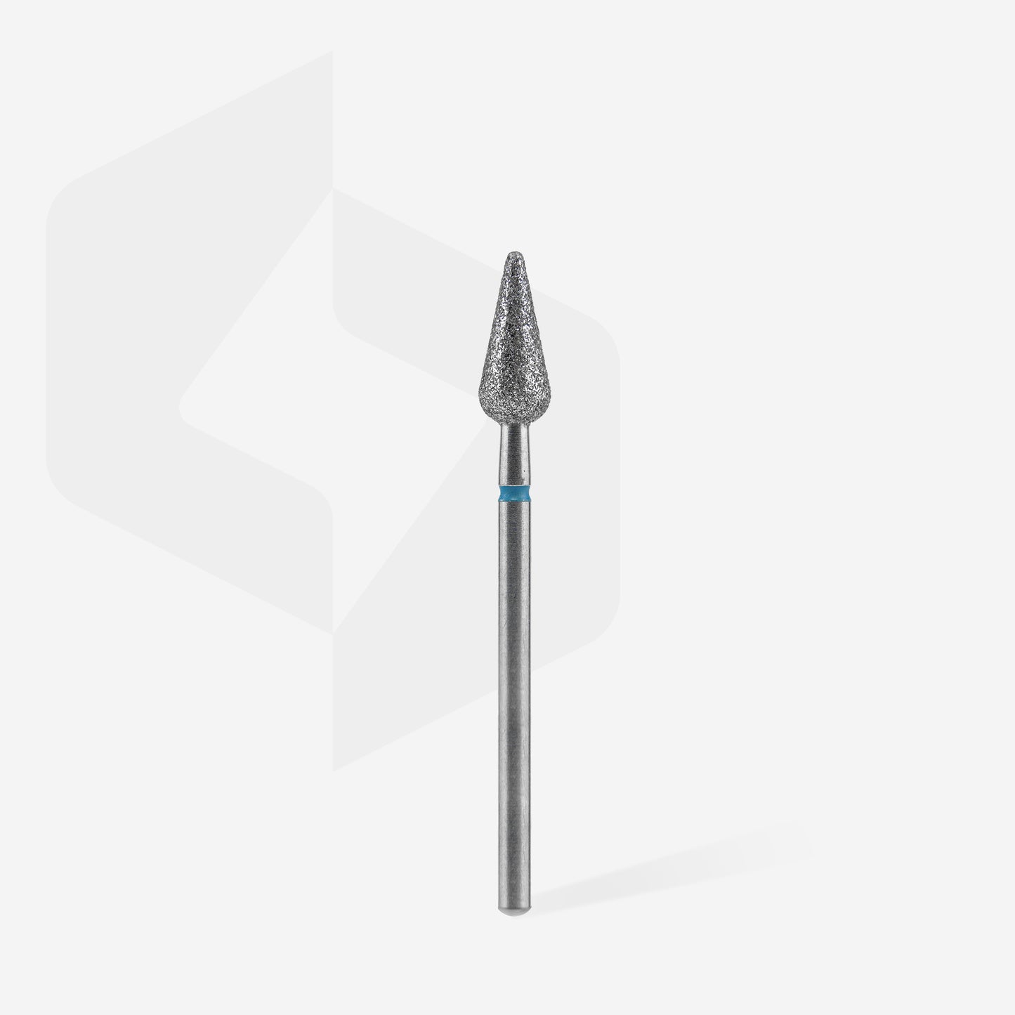 STALEKS Diamond nail drill bit pointed pear EXPERT head diameter 5 mm / working part 12 mm