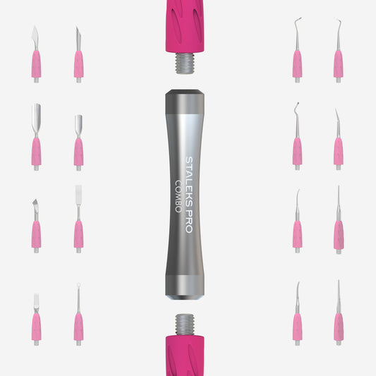 STALEKS Handle of the pusher Combo UNIQ 10 for replaceable working parts