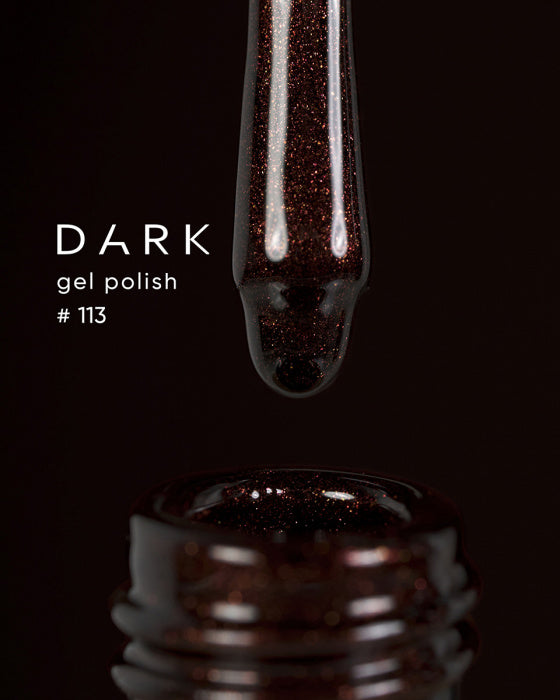 Dark 113 Gel polish (new collection), 10 ml