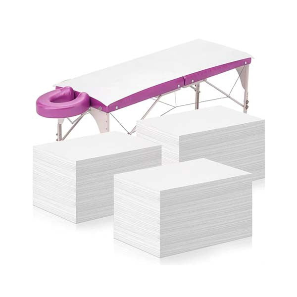 Beauty Sheet Cover, Disposable Bed Sheet,10 Pcs 180*80cm Non-Woven Disposable Waterproof Bed Sheet Massage Beauty Cover