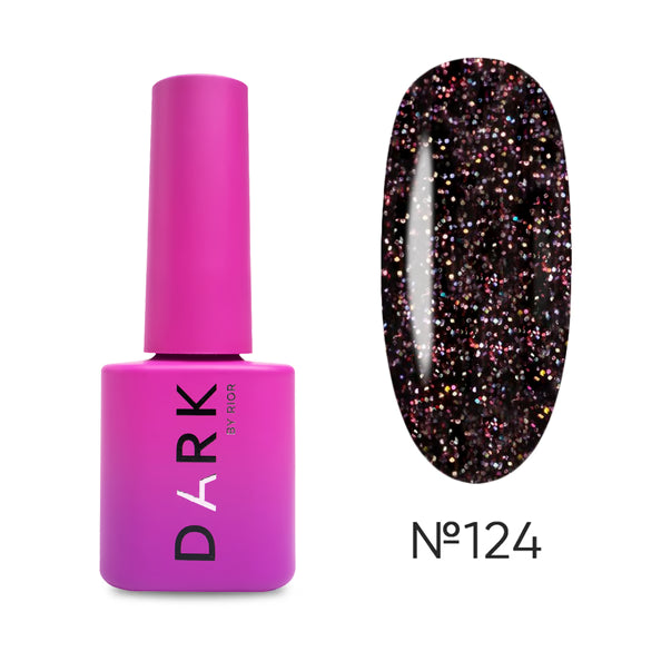 Dark 124 Gel polish TPO Free (new collection), 10 ml
