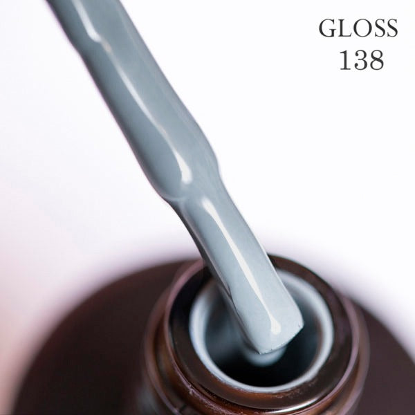 Gel polish 138 GLOSS (blue-grey), 11 ml