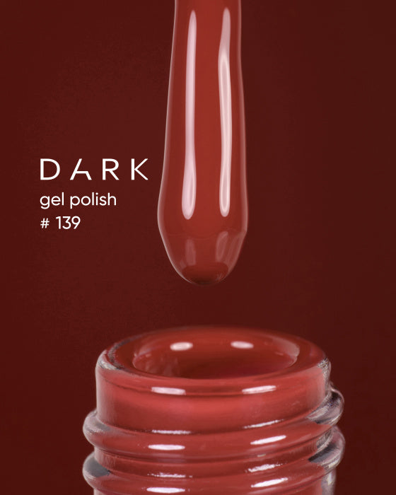 Dark 139 Gel polish (new collection), 10 ml