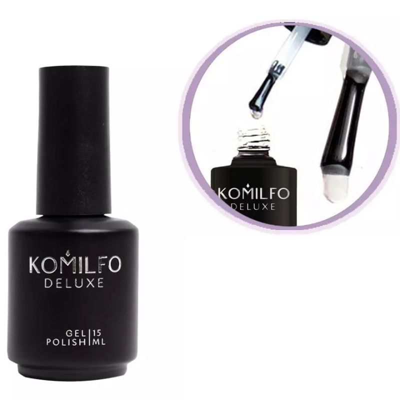 Komilfo Wipe Top – Top For Gel Polish With A Sticky Layer