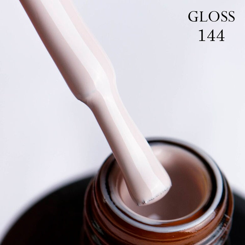 Gel polish 144 GLOSS (nude), 11 ml