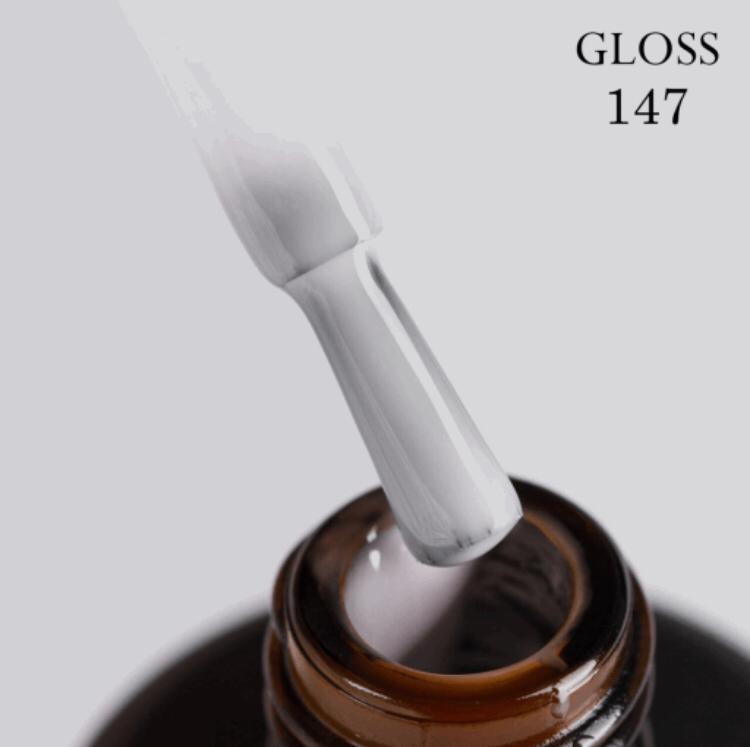 Gel polish 147 GLOSS (milky), 11 ml