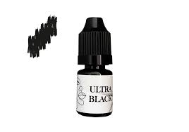 Nude Blush pigments ULTRA BLACK, 10 ml