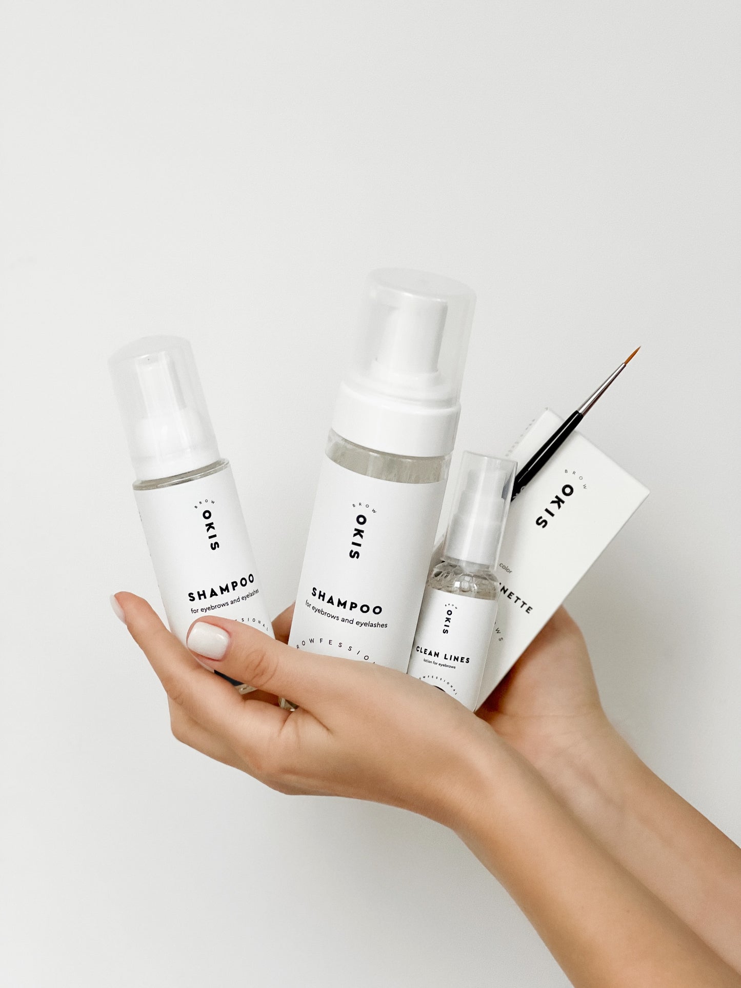 OKIS Brow Eyebrow and eyelash shampoo