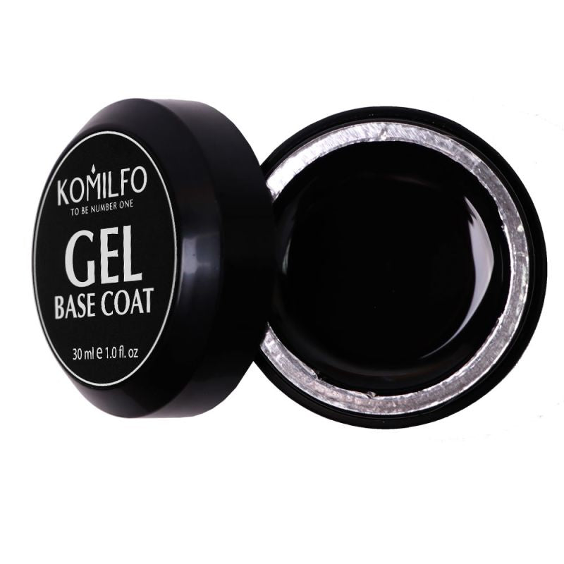 Komilfo Gel Base Coat - base-corrector for gel polish without a brush