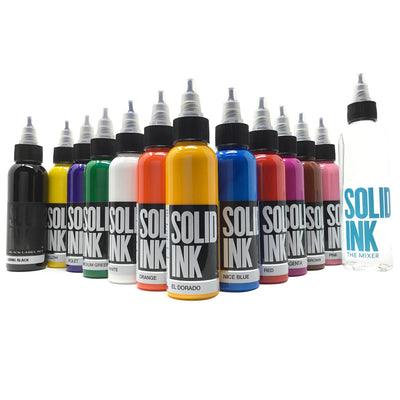 12 colors Set Solid Ink Tattoo Ink