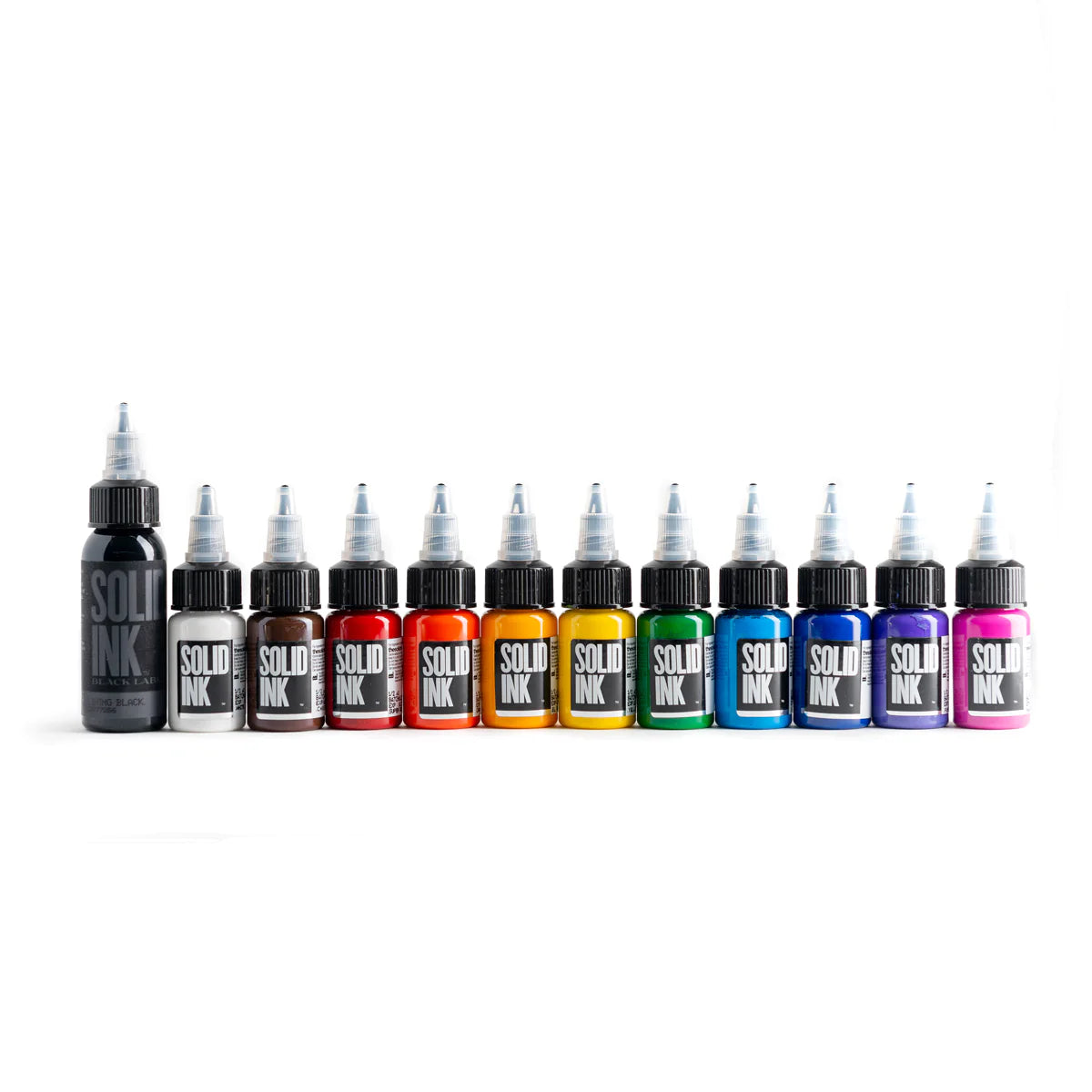 12 colors Solid Ink Mini Travel Set Tattoo Ink