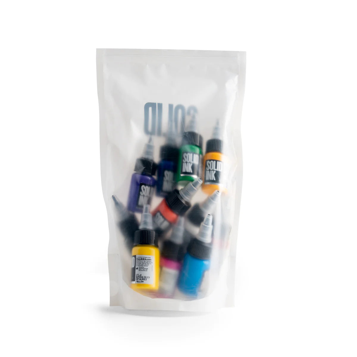 12 colors Solid Ink Mini Travel Set Tattoo Ink