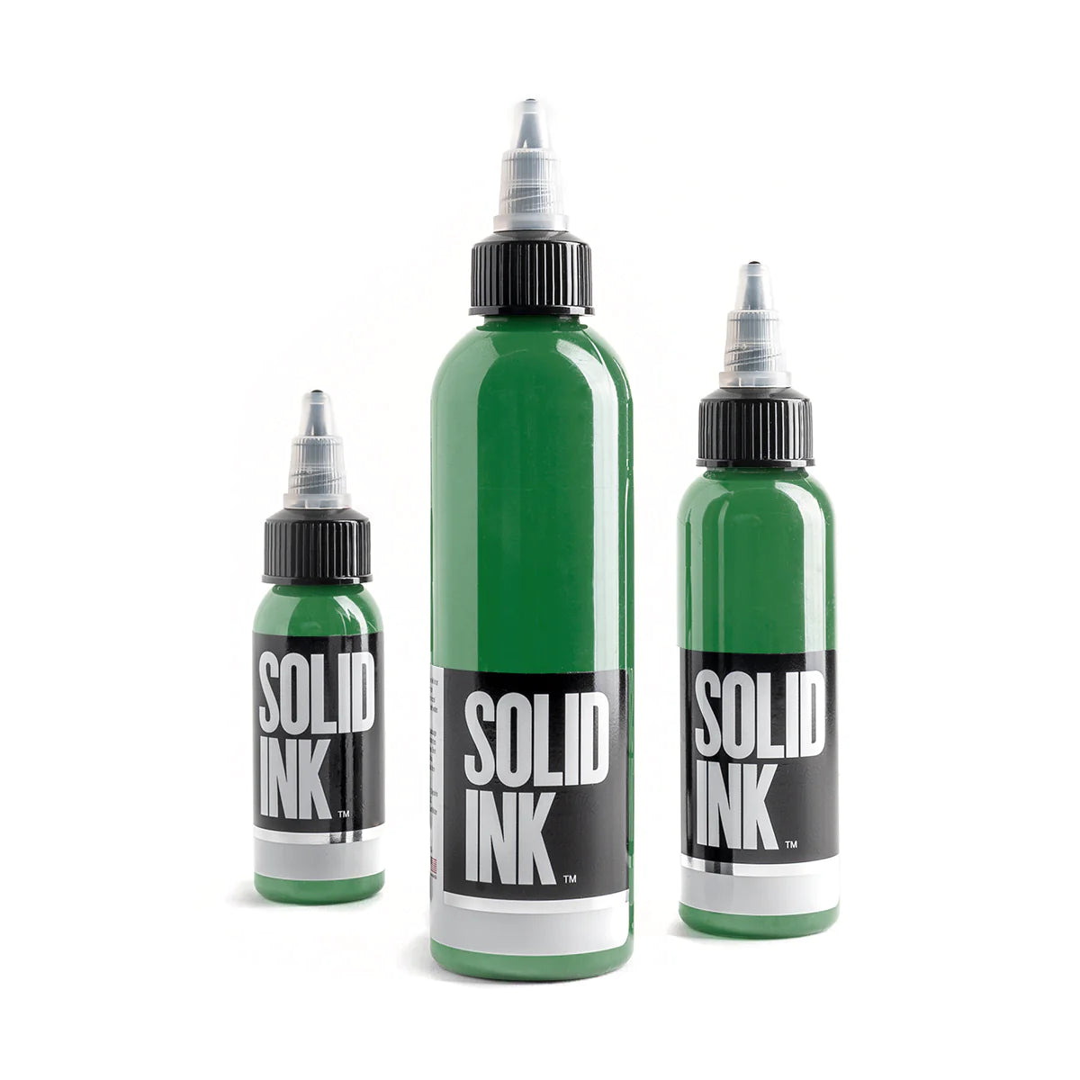 Solid ink Medium Green Tattoo ink
