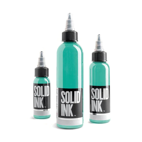 Solid ink Teal Tattoo ink