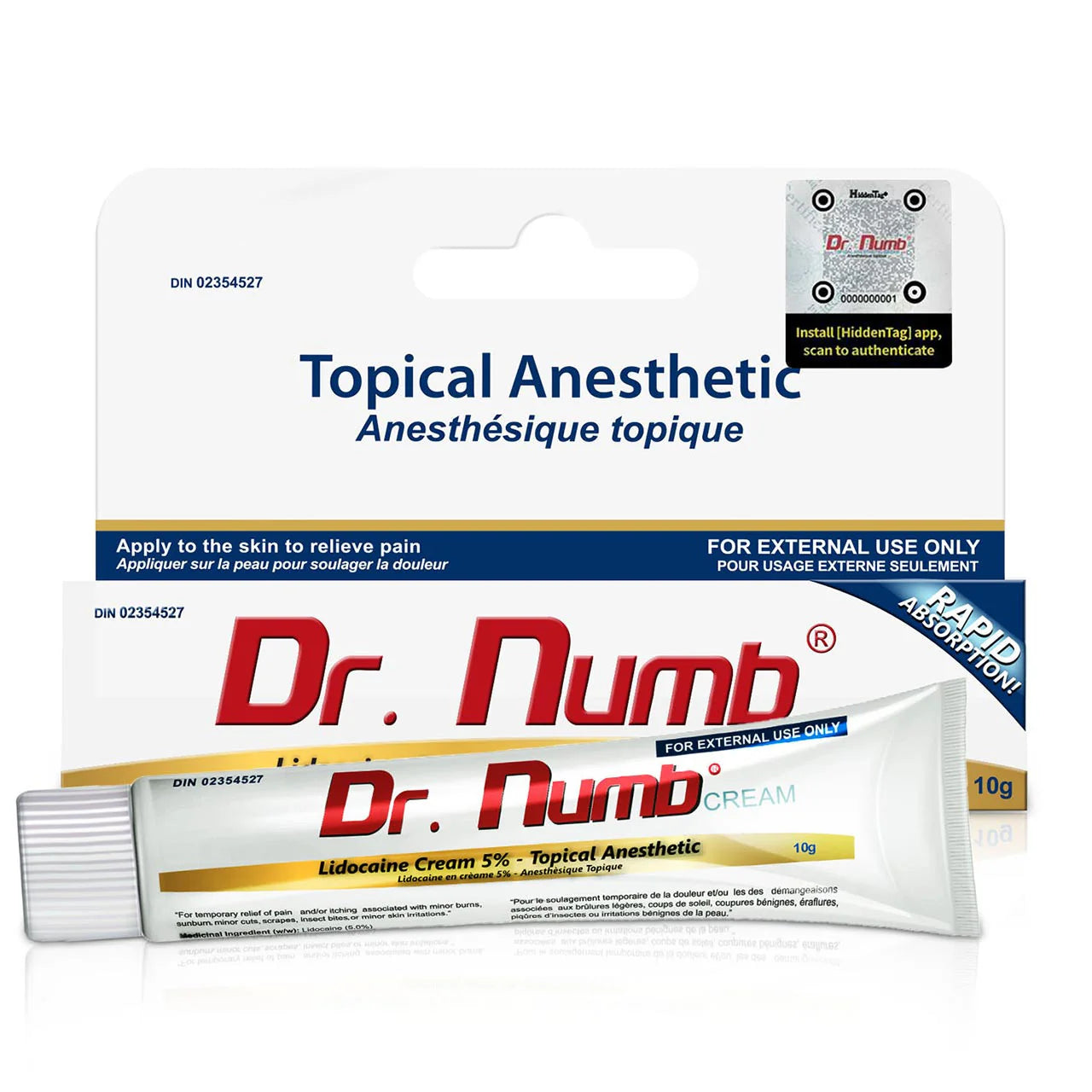 Dr. Numb 5% Tattoo & Permanent Makeup Cream