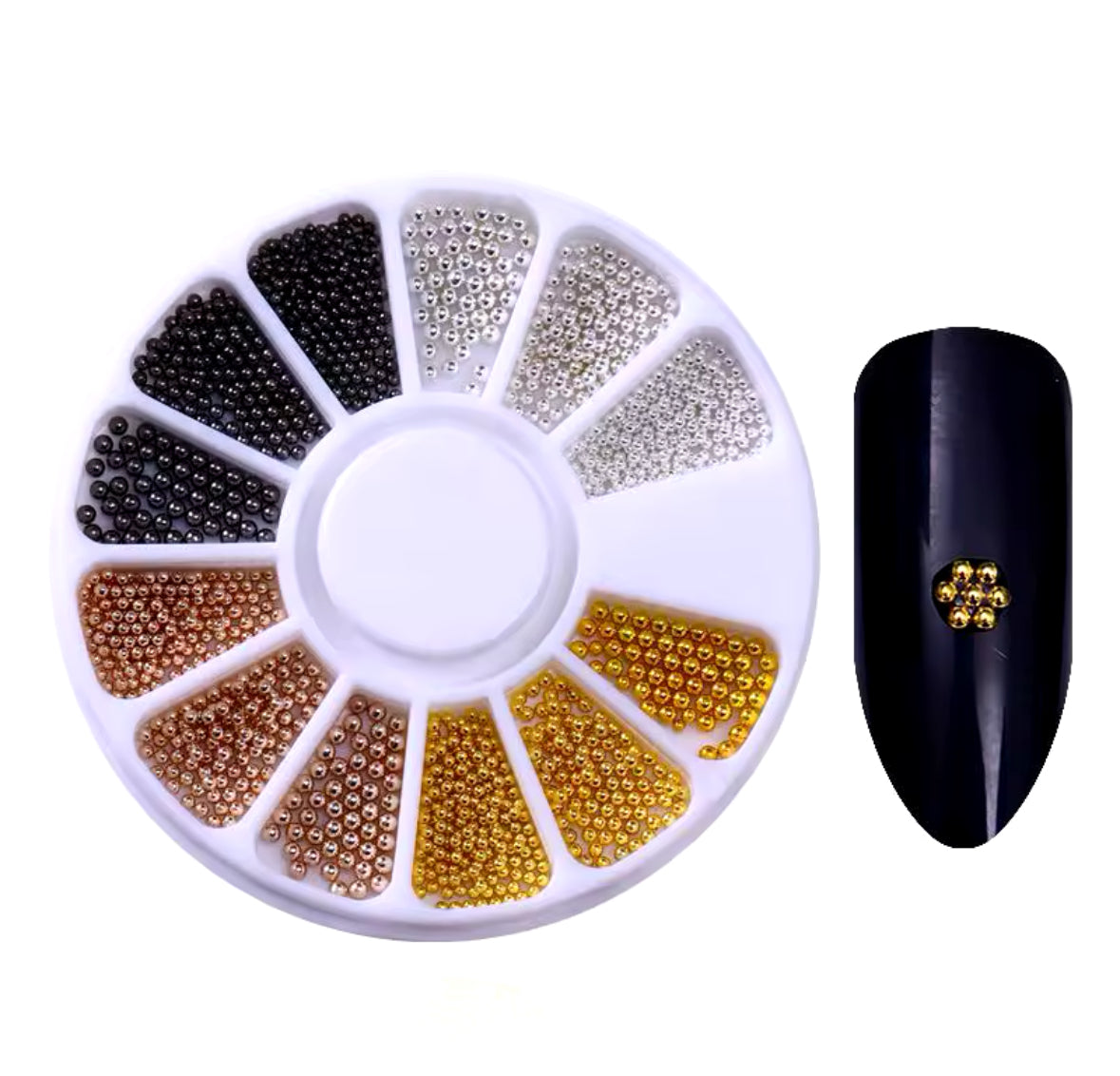 3D Nail Sequins For Nail Art Decorations Mixed Size Glitter Flakes Nail Accessories