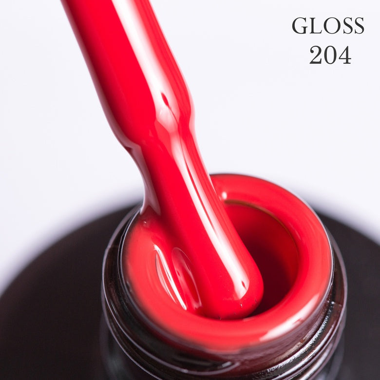 Gel polish 204 GLOSS (terracotta), 11 ml
