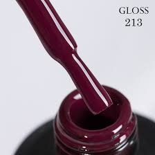 Gel polish 213 GLOSS (plum), 11 ml