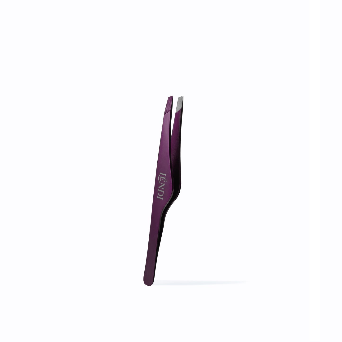 LENDI Eyebrow Tweezers Beveled (Blue, Gold, Black, Purple, Silver)
