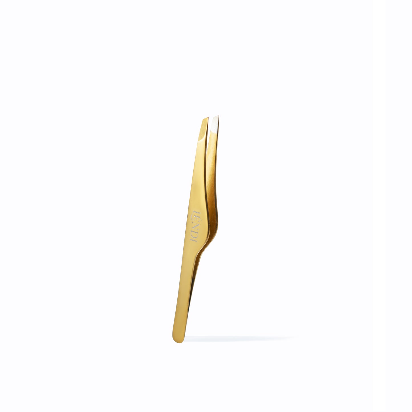 LENDI Eyebrow Tweezers Beveled (Blue, Gold, Black, Purple, Silver)