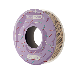 STALEKS Disposable white abrasive tape papmAm EXPERT for the plastic case