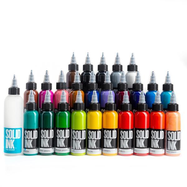 25 colors Set Solid Ink Tattoo Ink