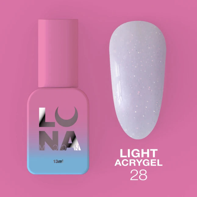 LUNAmoon 28 Liquid Light Acrygel, 13ml