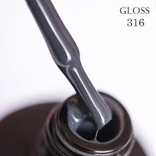 Gel polish 316 GLOSS (wet asphalt), 11 ml