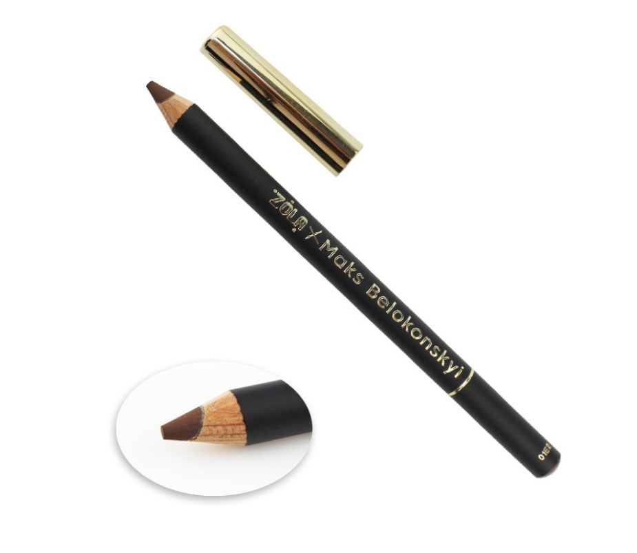Powder eyebrow pencil for shaping and marking ZOLA x Maks Belokonskyi