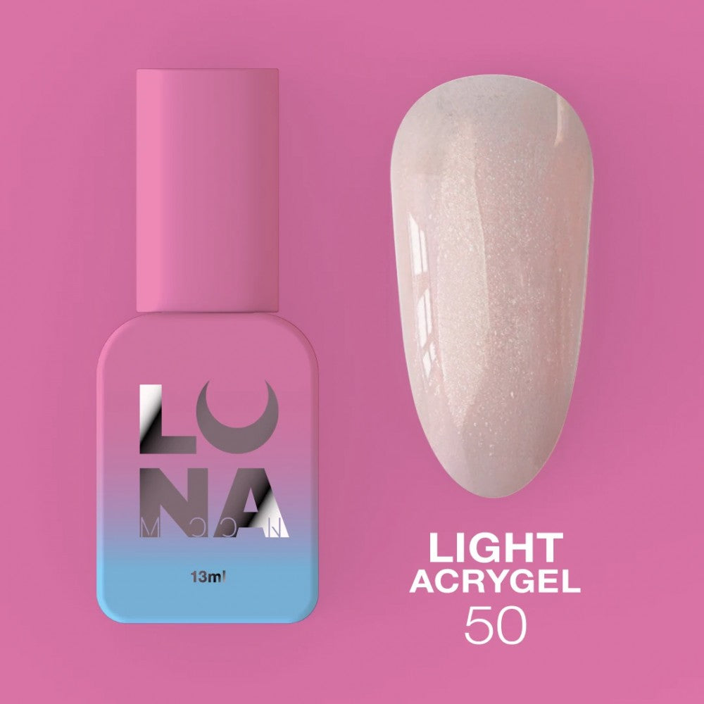 LUNAmoon 50 Liquid Light Acrygel, 13ml