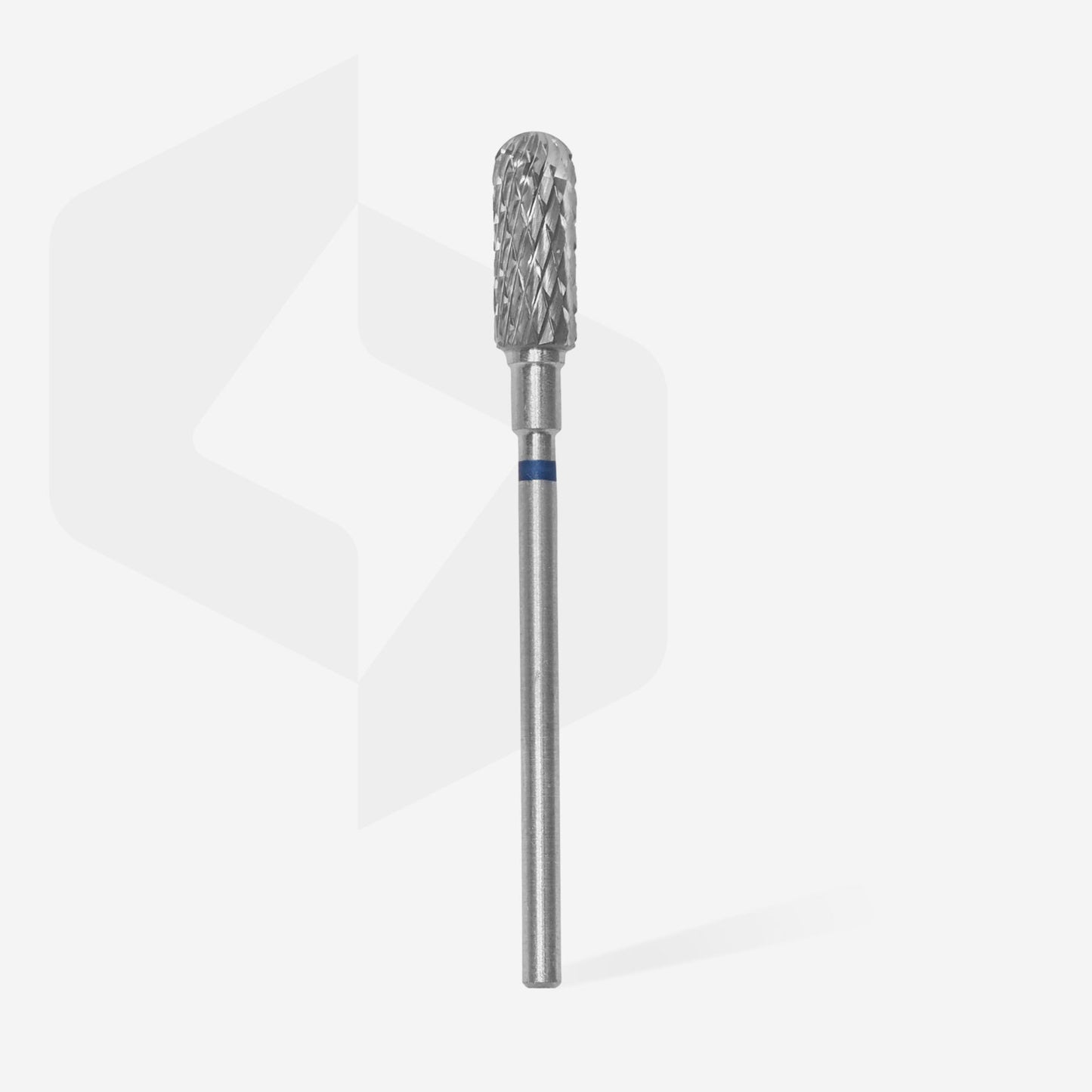 STALEKS Carbide nail drill bit, rounded “cylinder”, blue, head diameter 5 mm/ working part 13 mm (FT30B050/13)