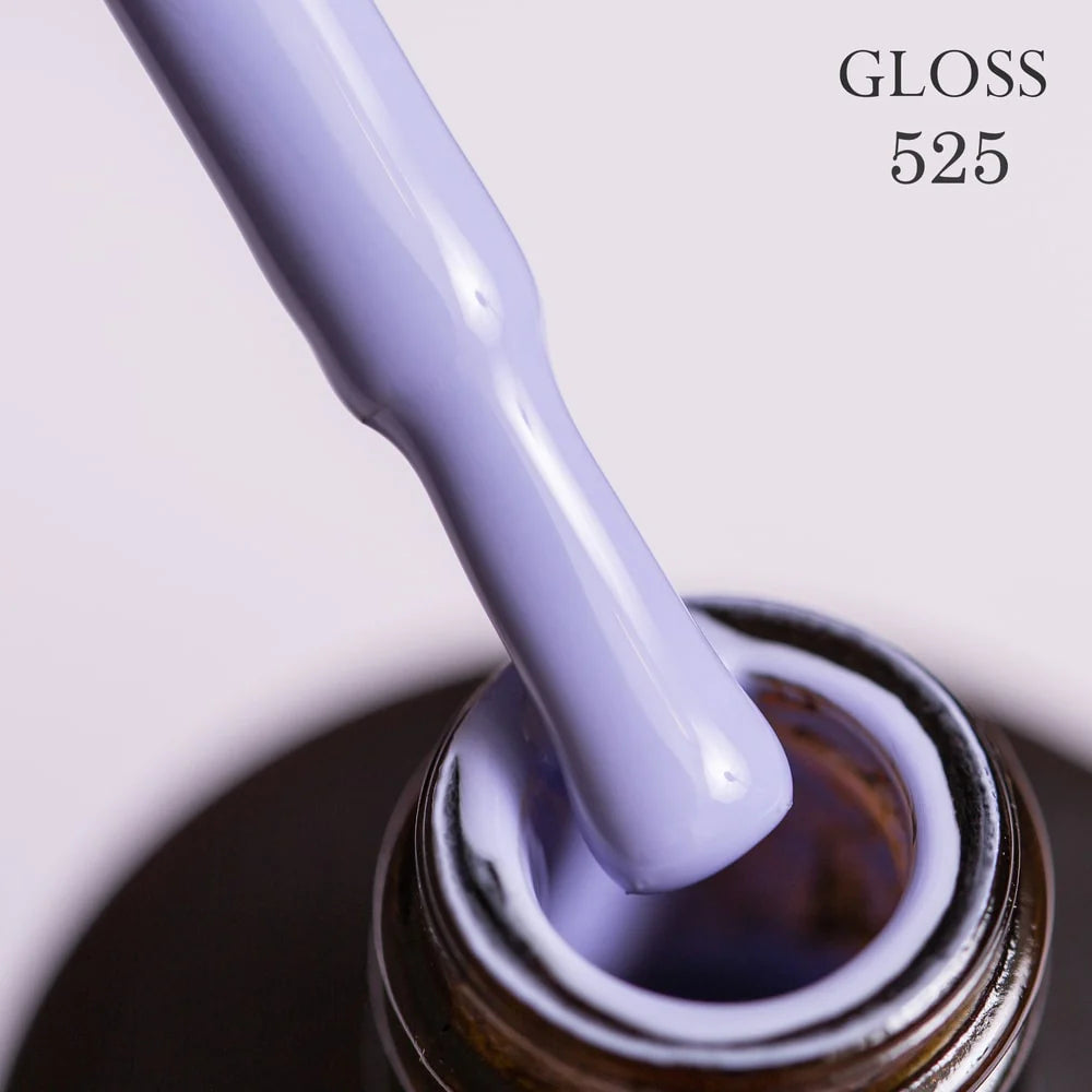 Gel polish 525 GLOSS (pale cornflower), 11 ml