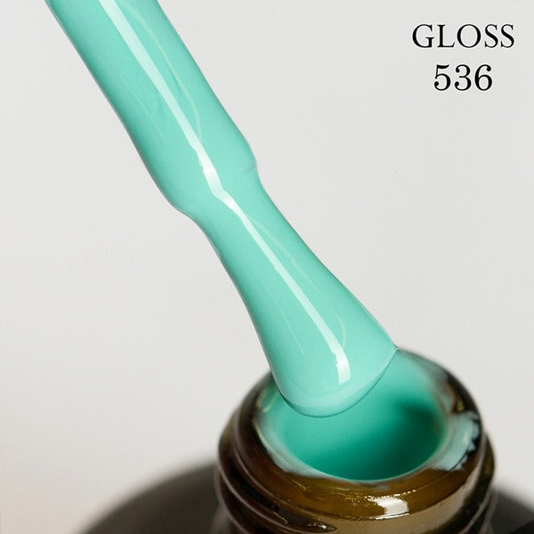 Gel polish 536 GLOSS (tiffany), 11 ml