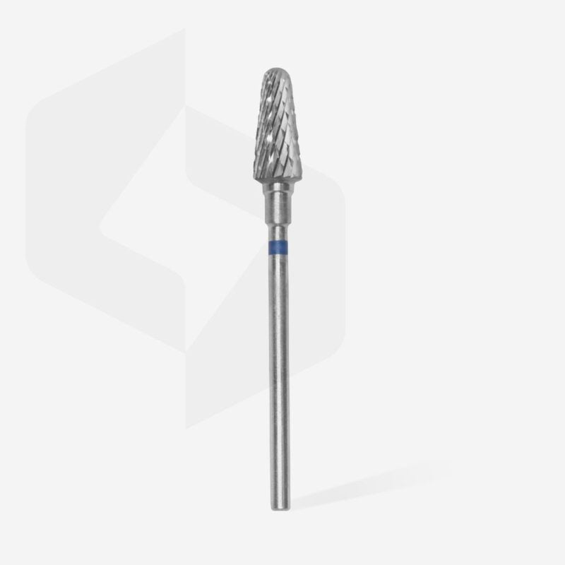 STALEKS Carbide nail drill bit frustum blue EXPERT head diameter 6 mm / working part 14 mm (FT70B060/14)