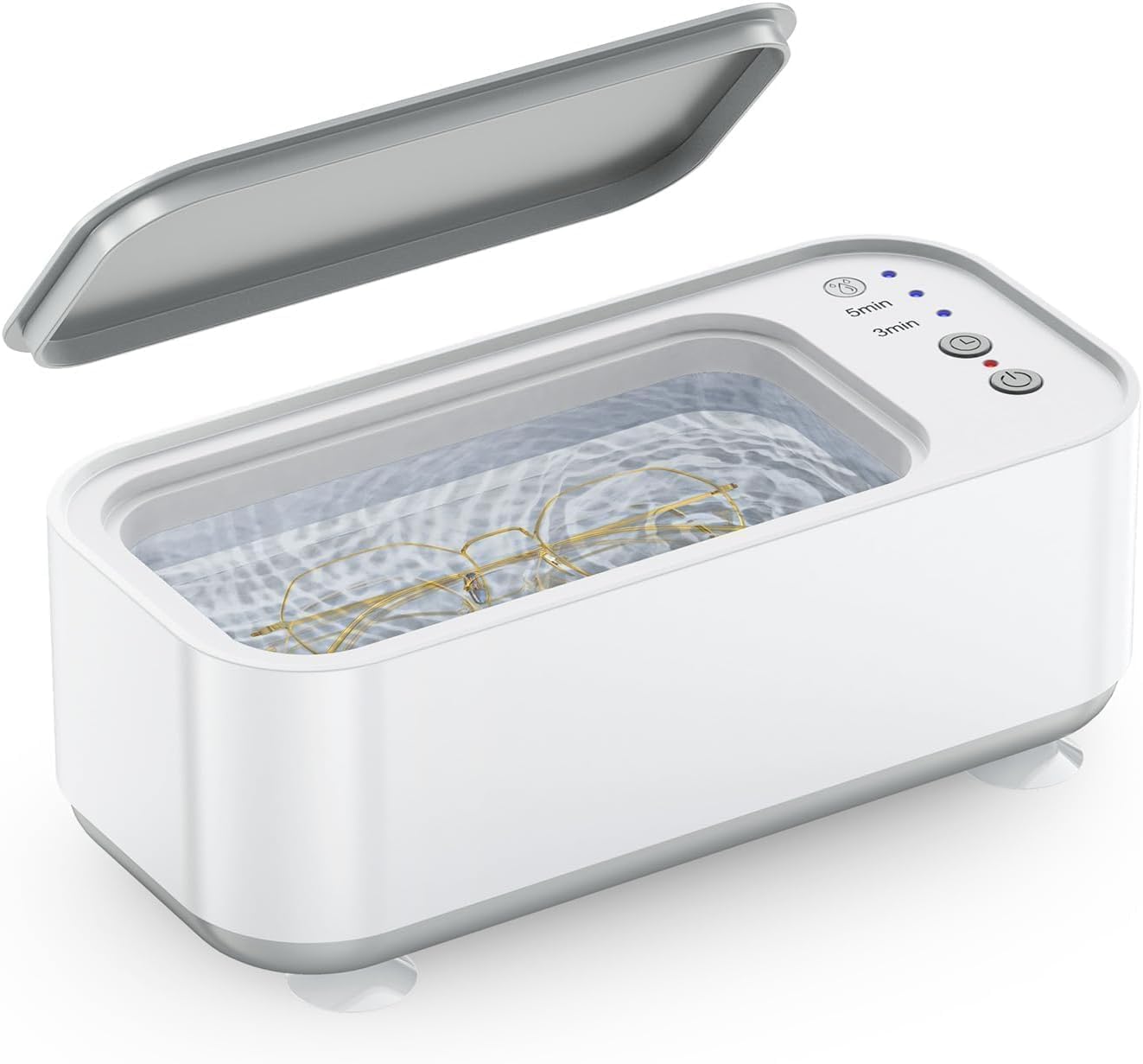 Ultrasonic Cleaner with USB Charging – 3 Timer Settings
