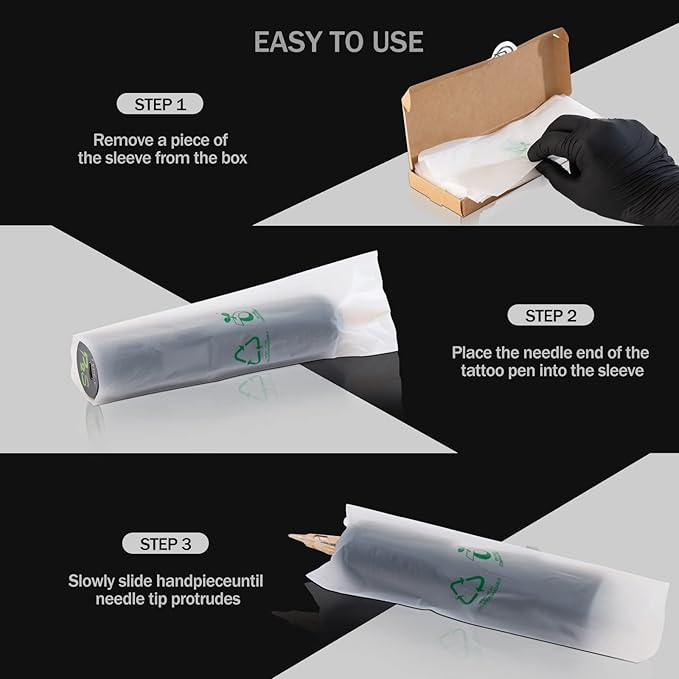 EZ Wireless Pen Covers For Tattoo Bags PLUS