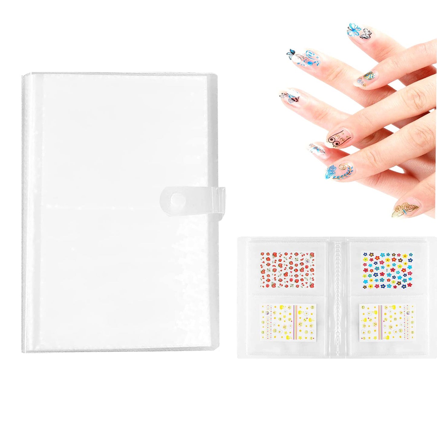 Books for stickers nails