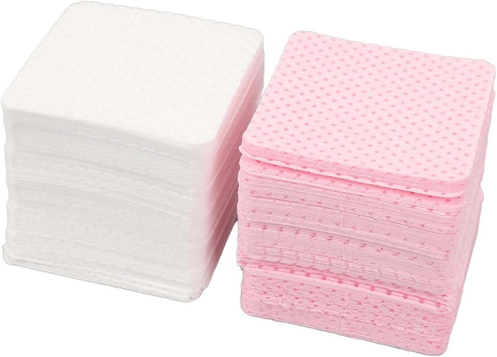 Lint-Free Nail Wipes, Absorbent Soft Cotton Pads (500pcs)