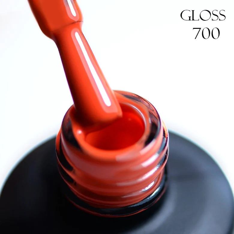 Gel polish 700 GLOSS (scarlet), 11 ml