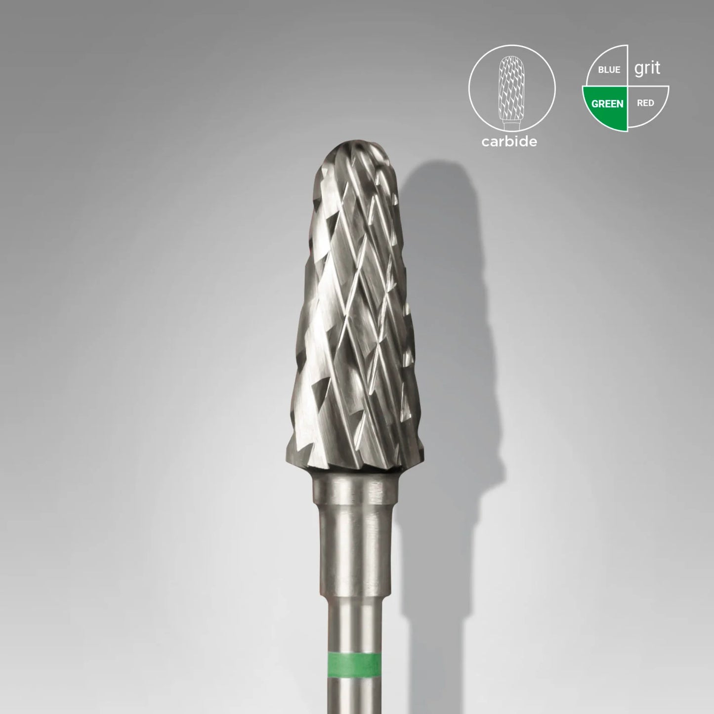 STALEKS Carbide nail drill bit frustum EXPERT head diameter 6mm/working part 14mm