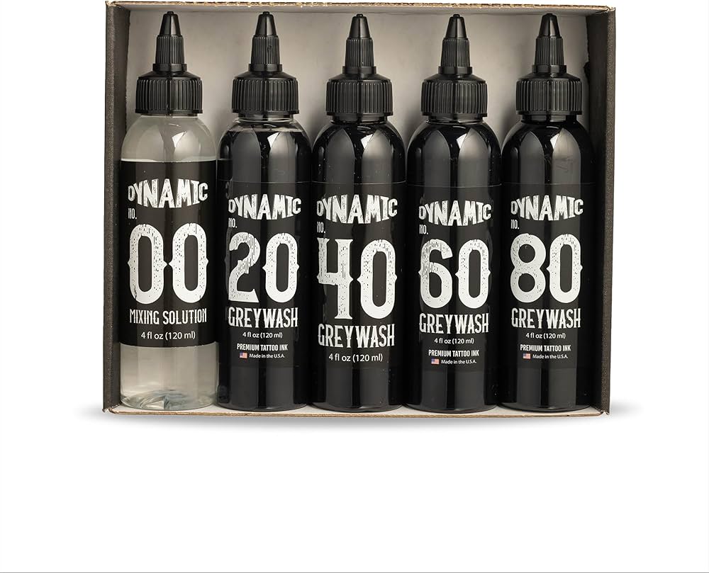 Dynamic Greywash Set Tattoo Ink